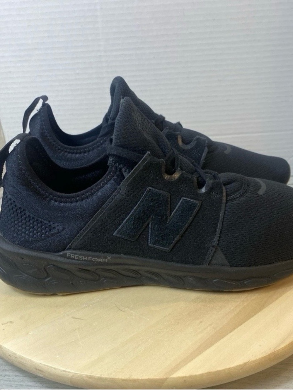 New Balance Fresh Foam X Cruz V3 MCRUZAB3 Unisex 12 Sneakers Black Shoes
